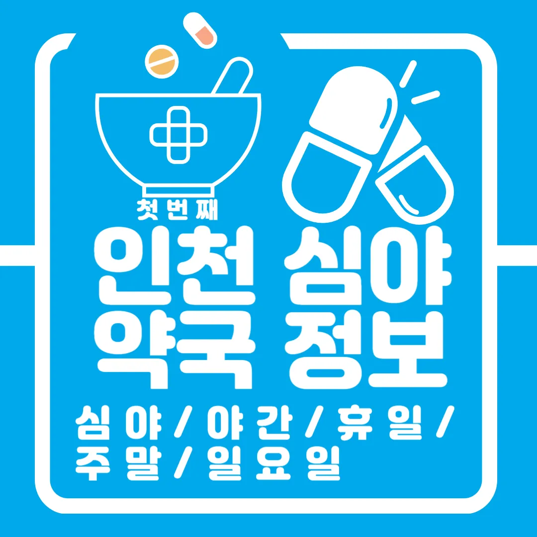 인천 심야 약국 정보2